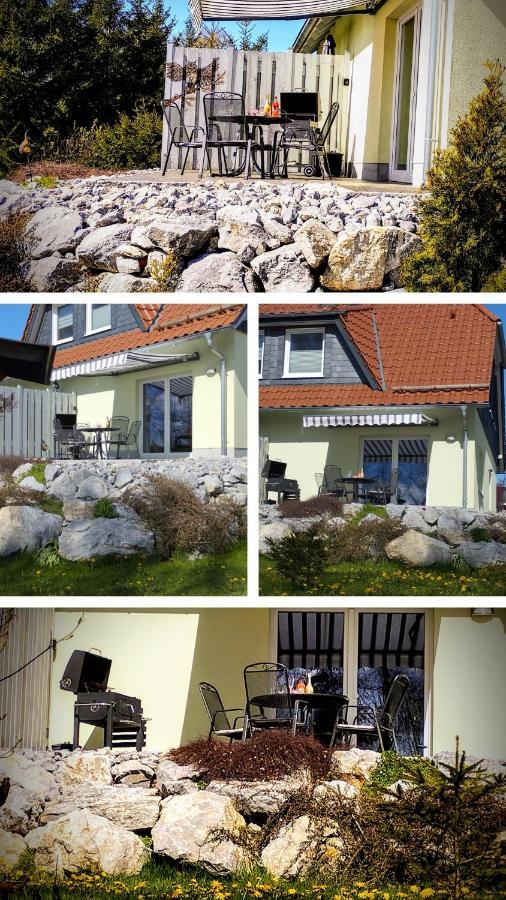 Behagliches Ferienhaus Zaunkoenig -Mit Kamin Und Sauna Tanne Εξωτερικό φωτογραφία